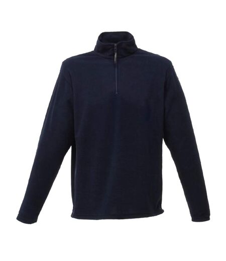 Mens Micro Zip Neck Fleece Top 170 Gsm Bleu Marine Regatta