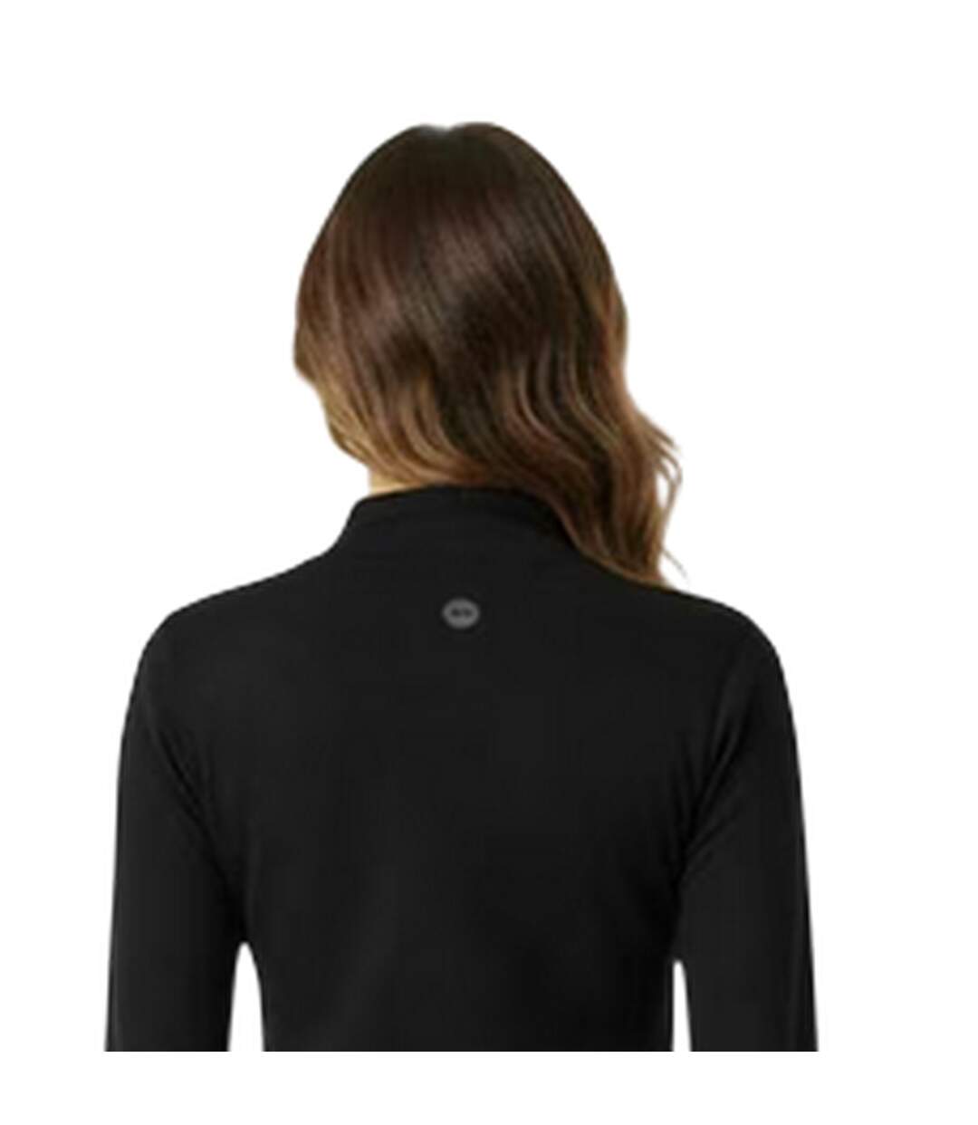 Womens/ladies Full Zip Fitness Track Jacket Black Slazenger-4