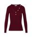 Pull bordeaux femme morgan mbanbin-2