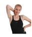 Speedo Womens/Ladies Medalist Eco Endurance+ One Piece Bathing Suit (Black) - UTRD2952