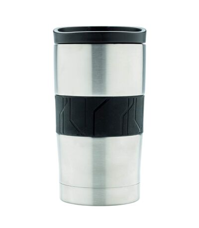 Vacuum insulated 300ml thermal mug one size silver/black XD Collection