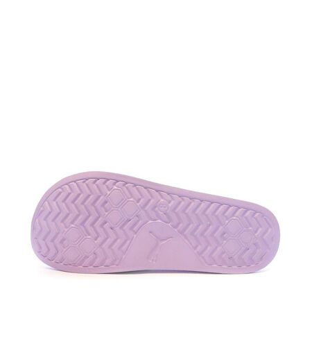 Claquettes violettes/blanches/bleu homme puma leadcat 2.0 384139-01 - 40.5