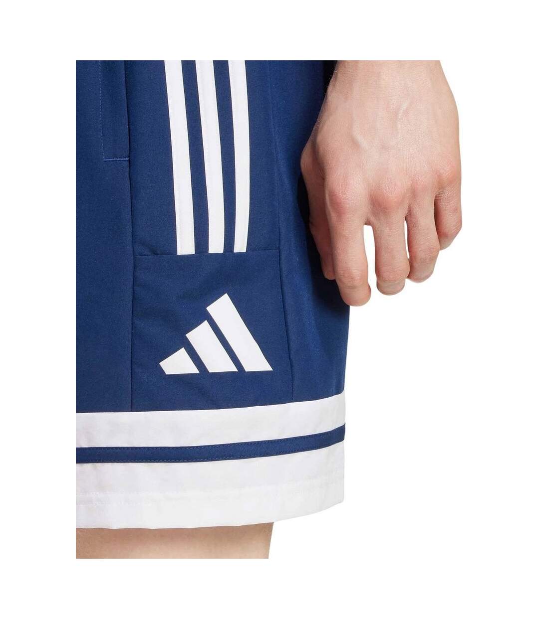 Short Squadra Downtime Homme Bleu Marine Adidas-4