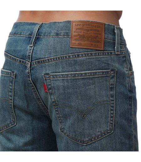 Mens Standard Shorts Blue Levis