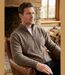 Cardigan Full Zip Homme Ledertys Marron en Laine LY0717-4