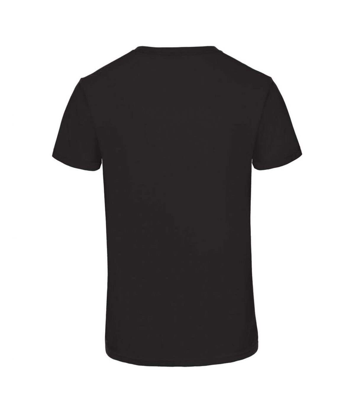 B&C Mens Favourite Short Sleeve Triblend T-Shirt (Black)