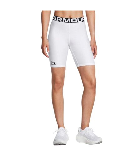 Short Heatgear Femme Blanc Under Armour