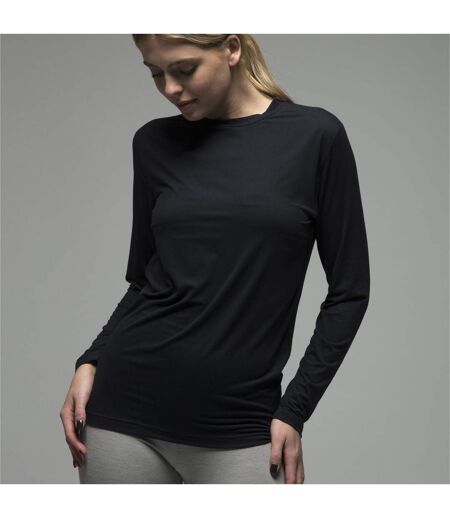 Ladies Fleece Lined Base Layer Thermal Long Sleeve Top