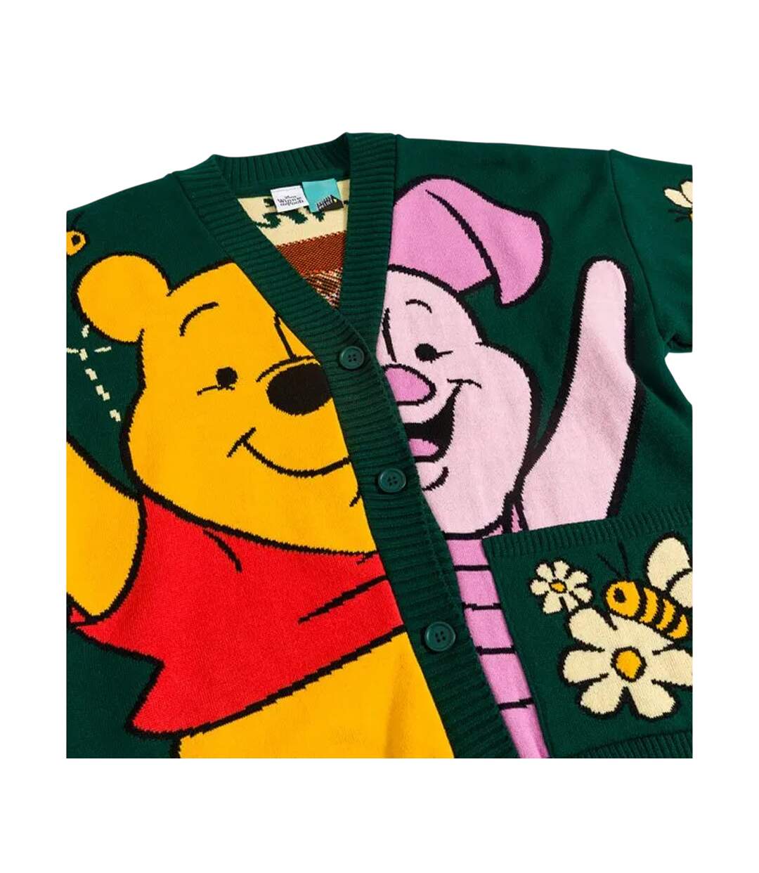 Cardigan Adulte Vert Winnie The Pooh-4