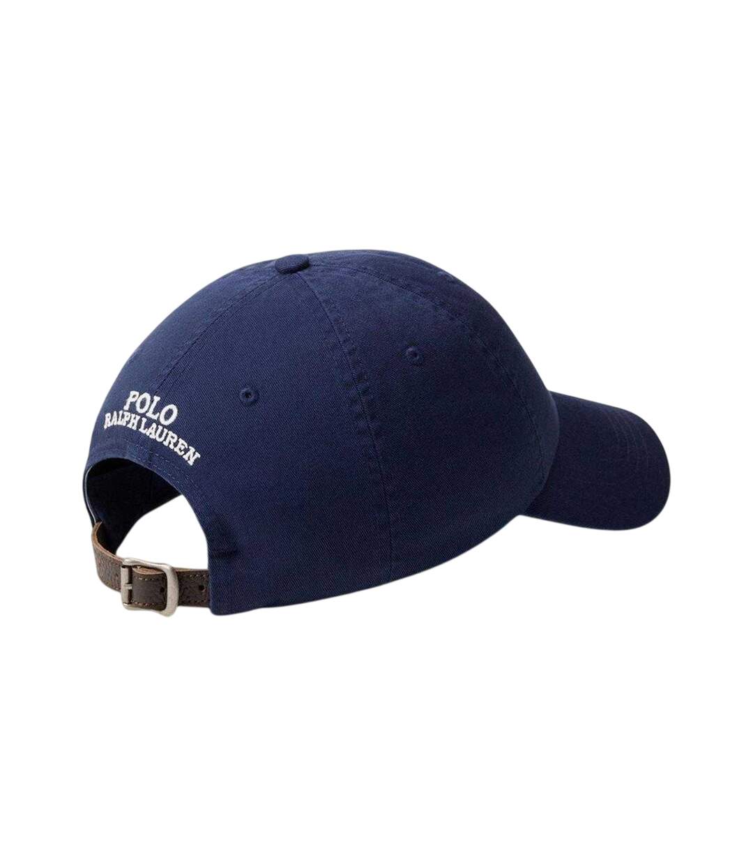 Polo Bear Leather Strap Cap Navy Ralph Lauren-2