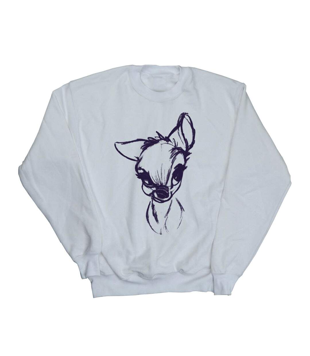 Disney Sweat-shirt Bambi Mood - Femmes/Dames (Blanc) - UTBI14204-1