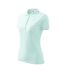 Polo Motif/style Uni Femme Bleu Pâle Malfini-3