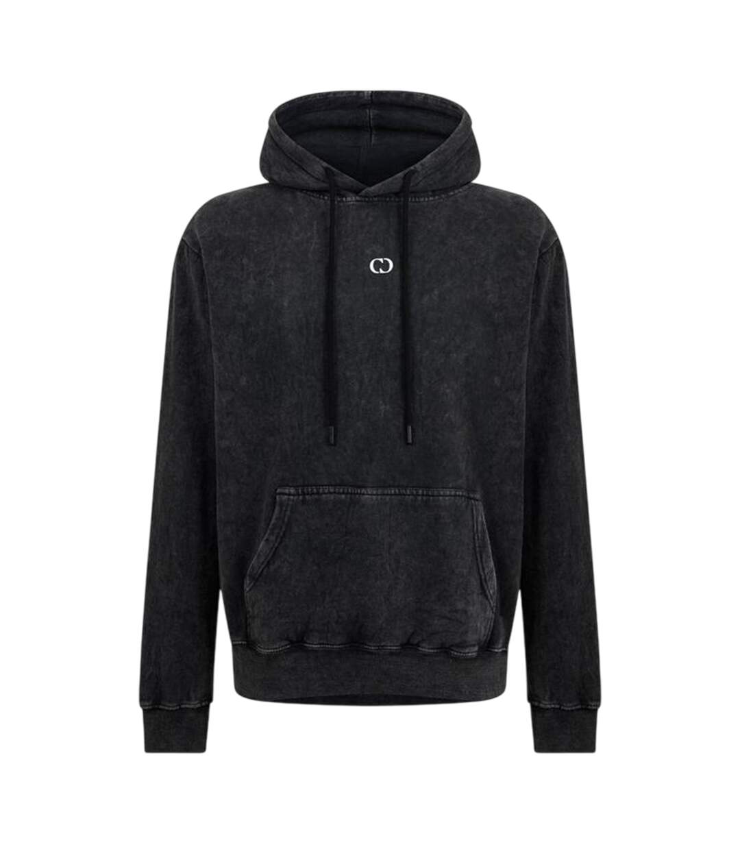 Sweat À Capuche Avec Cordons Motif/style À Capuche Underdog Homme Noir Délavé Criminal Damage-1