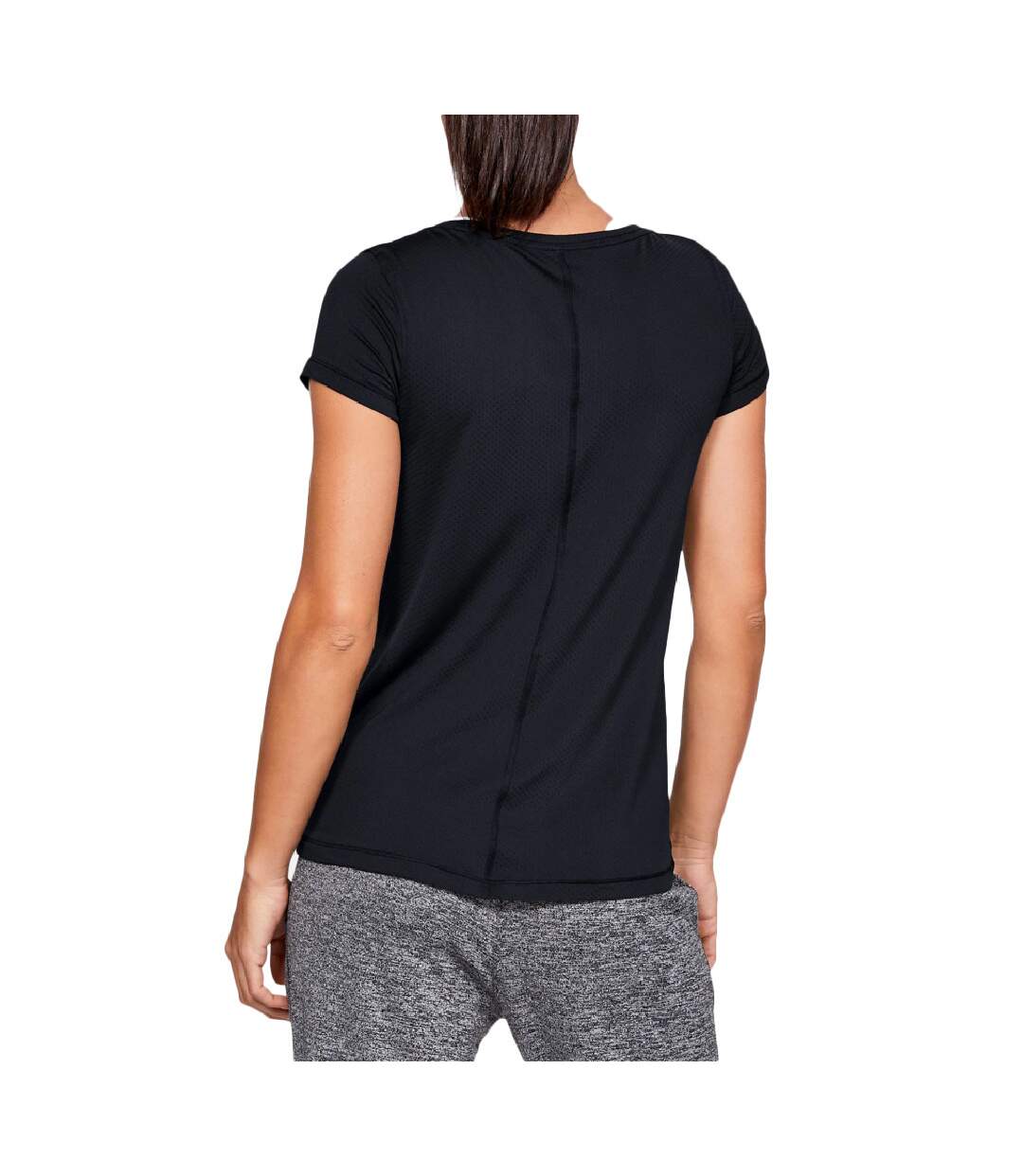 T-shirt Noir Femme Under Armour HG-2