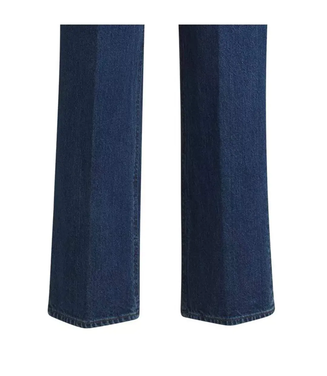 Womens/ladies Parkway 5 Pockets Straight Leg Jeans Blue Boss-4