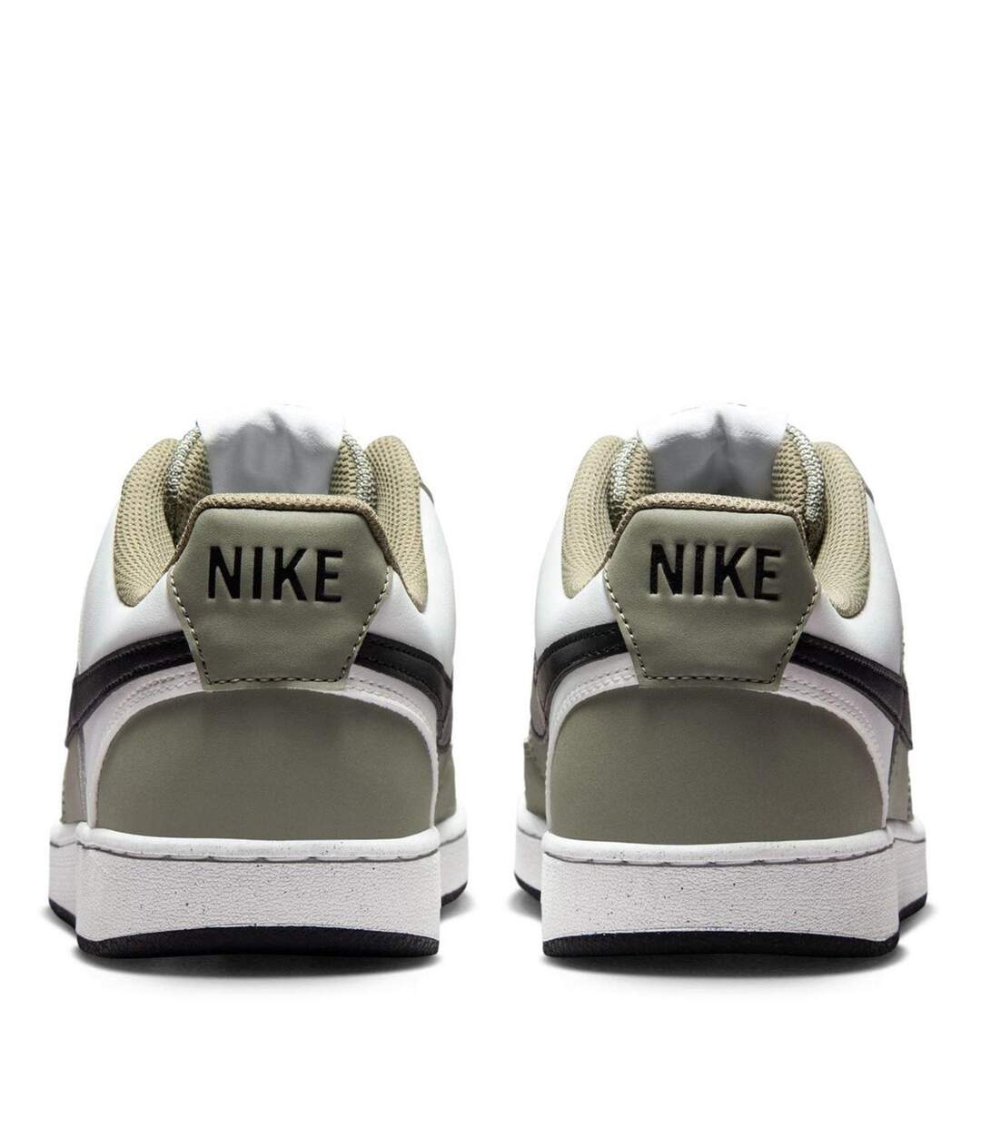 Mens Vision Low Leather Trainers Sage White Sage Nike-4