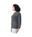 Unisex Adult Softstyle Midweight Quarter Zip Sweatshirt Charcoal Gildan-4