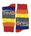 1 Pack Rainbow Striped Thermal Socks for Winter-3