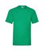 Mens valueweight t-shirt kelly green Fruit of the Loom