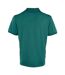 Mens coolchecker pique polo shirt bottle green Premier