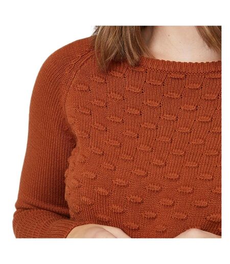 Pull de Grossesse Terracotta Femme Mamalicious - L