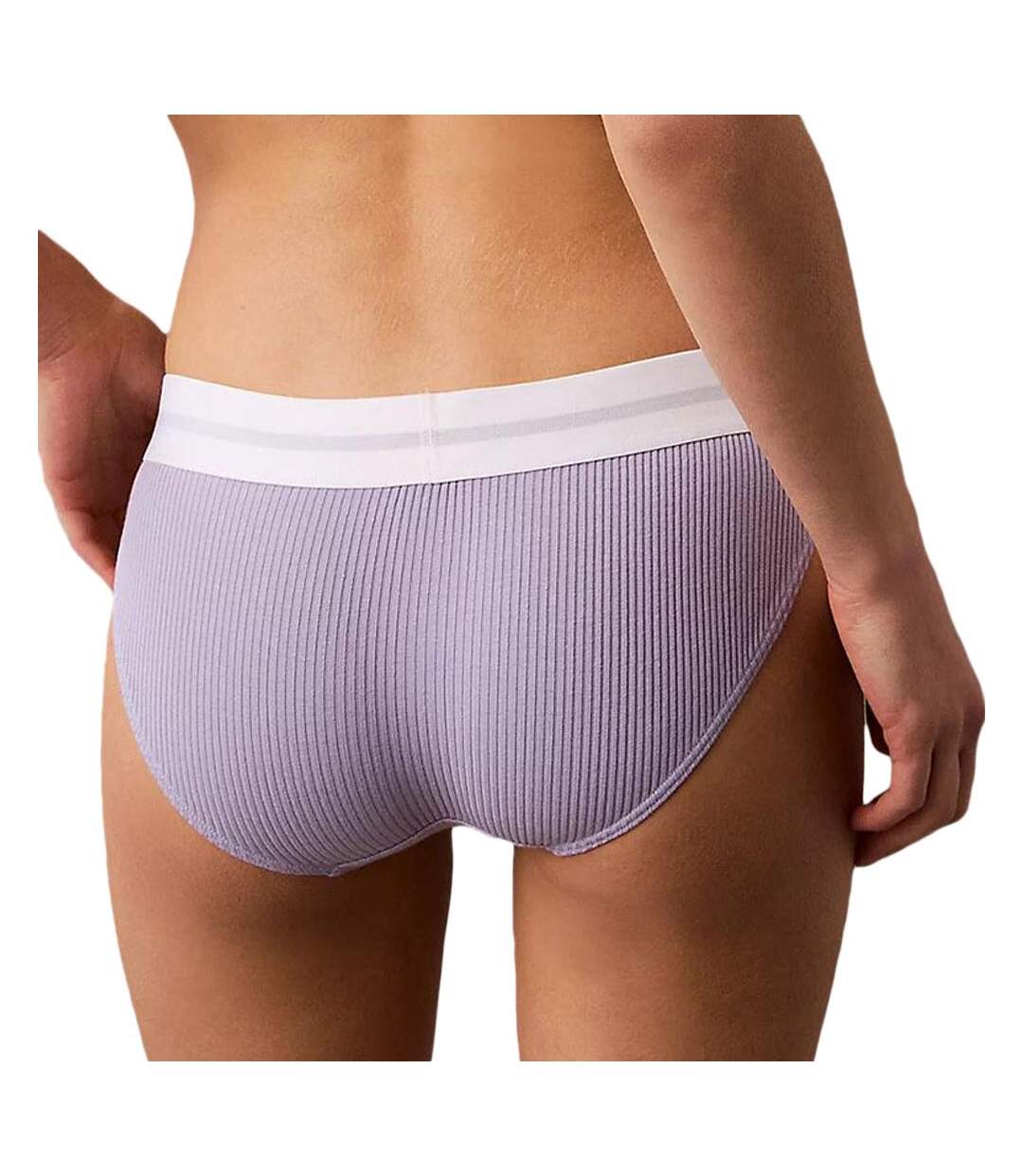 Culotte mauve femme calvin klein jeans bikini - l-2