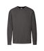 Sweat Manches Cousues Adulte Graphite Clair Fruit Of The Loom-1