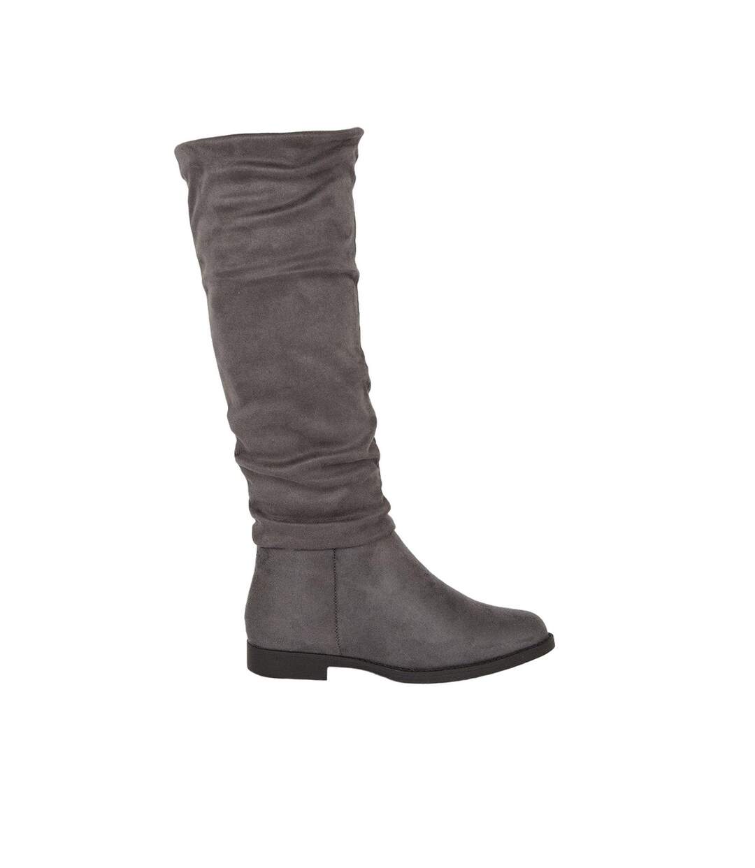 Bottes hauteur genoux karina femme gris Dorothy Perkins-2