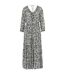 Robe Portefeuille Dellima Femme Marron Boss-2