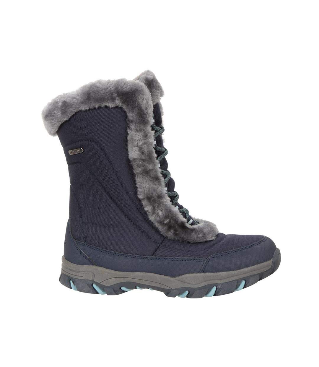 Womens/ladies ohio snow boots blue Mountain Warehouse-4