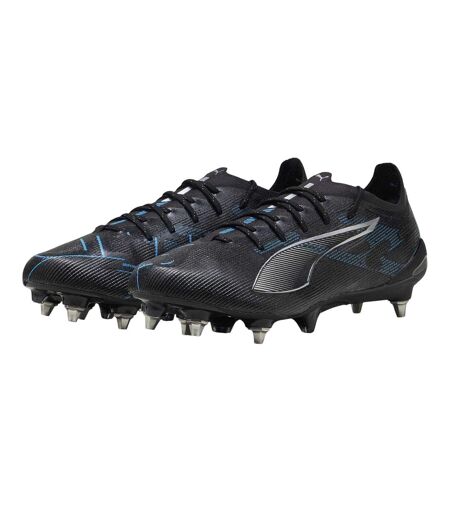 Unisex Adult 5 Ultimate Soft Ground Football Boots  Black Puma