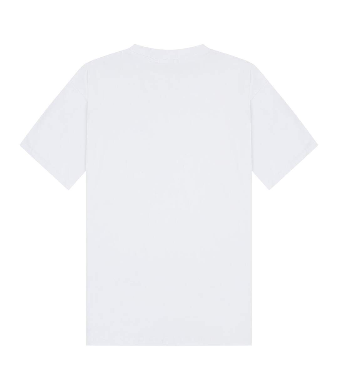 Unisex adult combed ringspun cotton oversized t-shirt white Casual Classics-2
