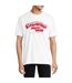 T-shirt Motif/style Logo Homme Blanc Rouge DSquared2-3