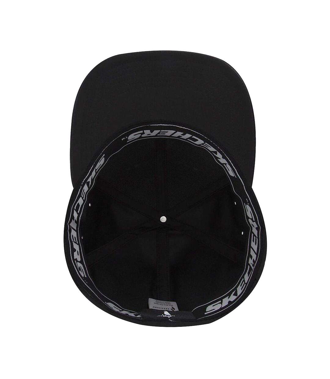 Mens Diamond Logo Baseball Cap Black Skechers-3