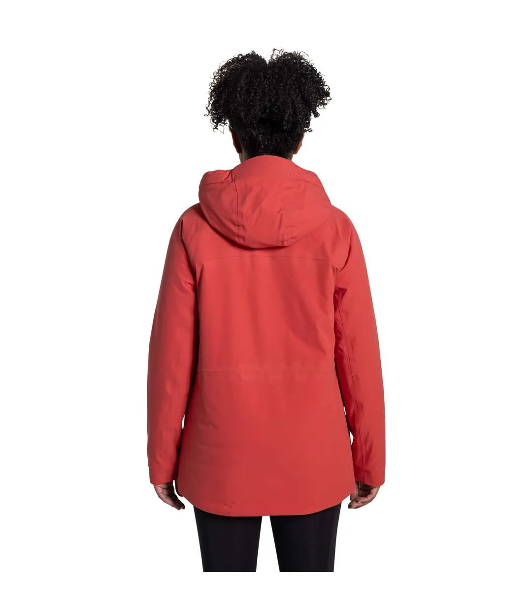 Veste Imperméable Thermique À Capuche Caldbeck Femme Rouge Craghoppers-3