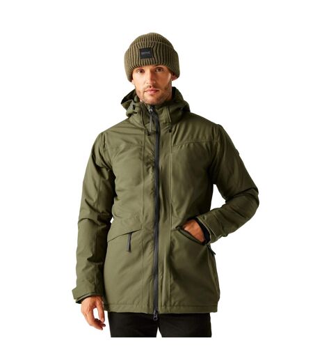 Veste Imperméable Balaton Homme Vert Olive Regatta