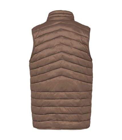 Mens light recycled body warmer driftwood Native Spirit