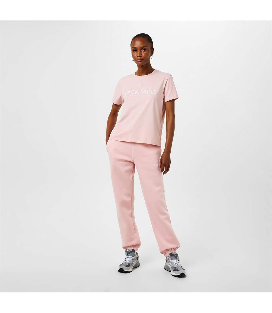 T-shirt Forstal Femme Rose Jack Wills-4