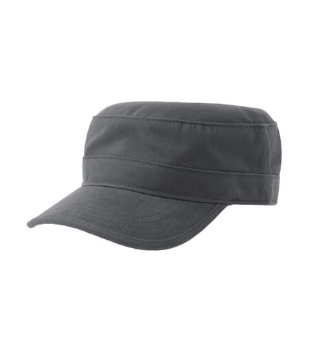 Casquette Motif/style Courbé Tank S Adulte Gris Foncé Atlantis