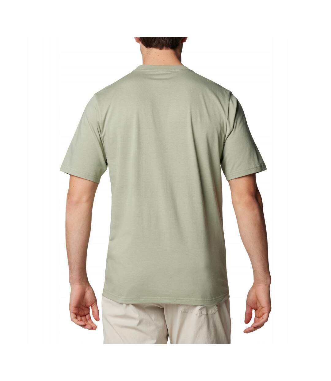 T-shirt Motif/style Logo Basic Homme Safari Columbia-3