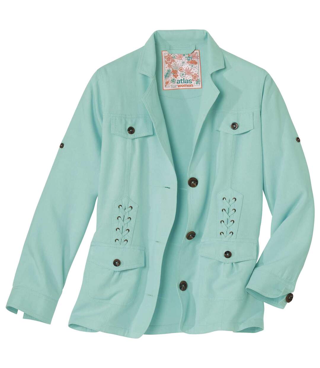 Women's Green Safari Jacket