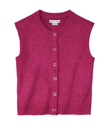 Le Gilet Sans Manches Boutonné