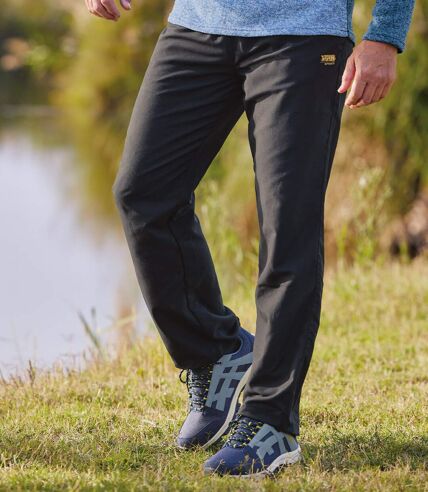 Pantalon de Jogging Microfibre Noir