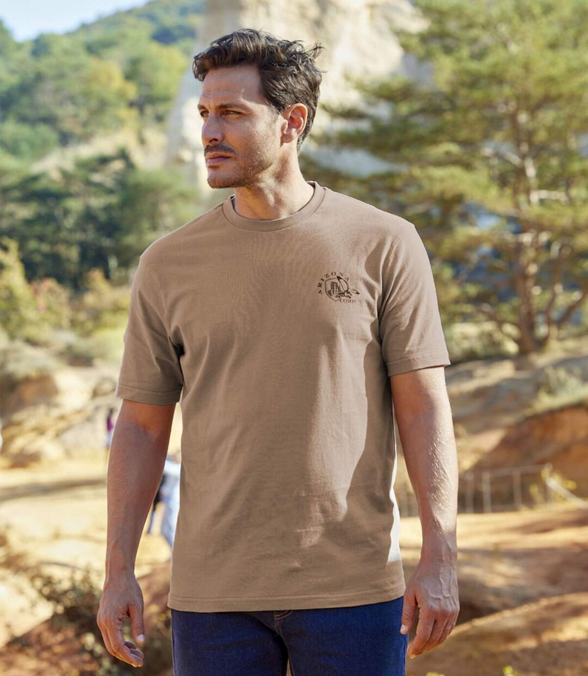 Set van 4 T-shirts Essential Outdoor  Atlas For Men