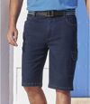 Bermudy-bojówki z denimu ze stretchem Island Atlas For Men
