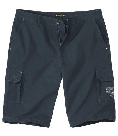 Men's Blue Cargo Shorts