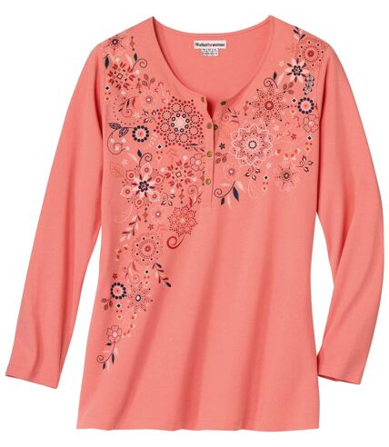 Women's Coral Top