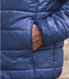 Dwukolorowa, pikowana kurtka Winter Outdoor Atlas For Men