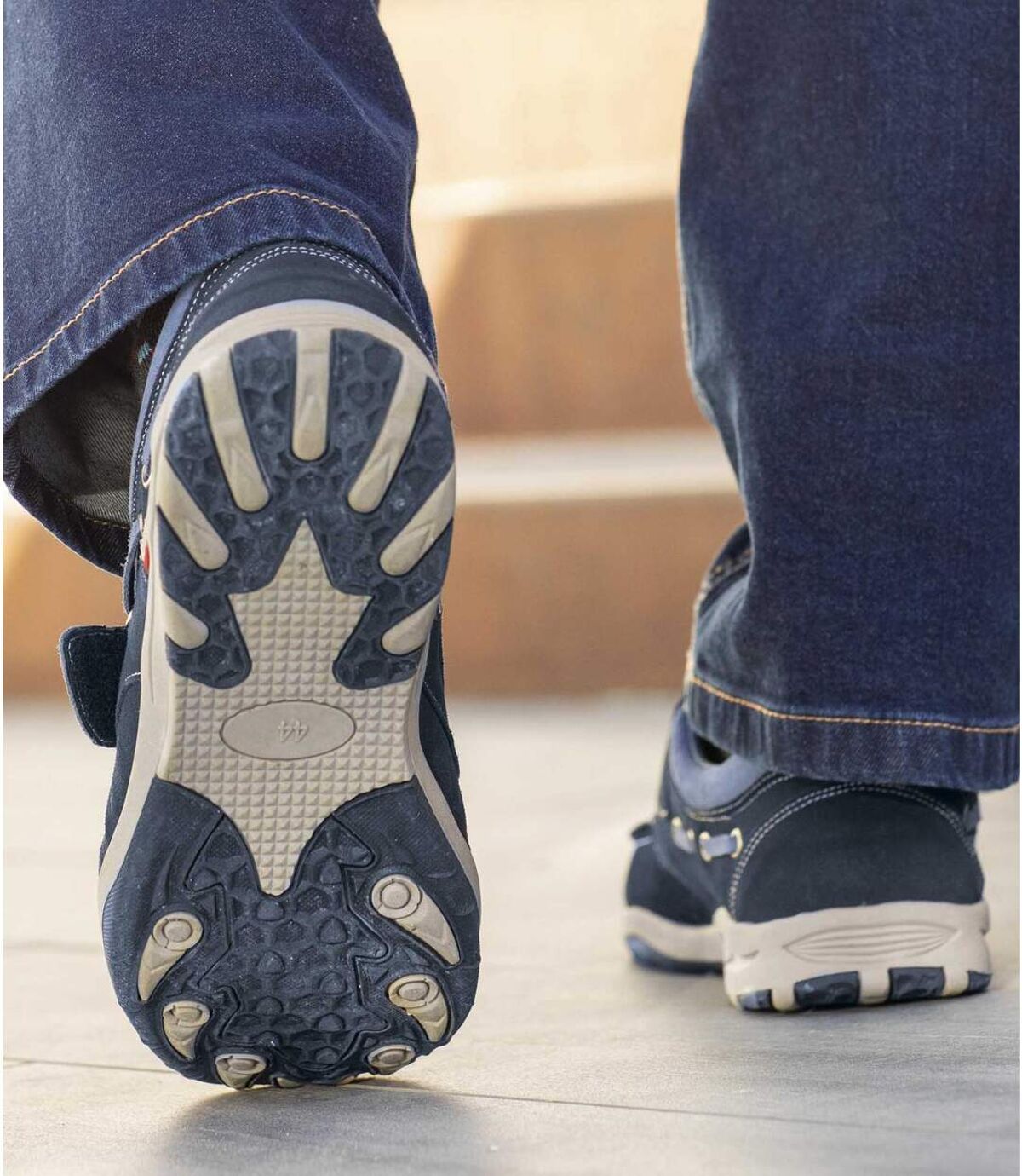 Schuhe im Bootslook mit Klettlaschen Atlas For Men