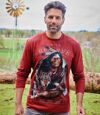 Sada 2 tričiek s dlhými rukávmi s potlačou Indian Legend Atlas For Men